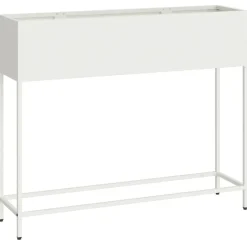 vidaXL Jardín-Jardinera Elevada 100 x 26 x 82 cm Acero