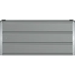 vidaXL Jardín-Jardinera 100 x 40 x 45 cm Acero