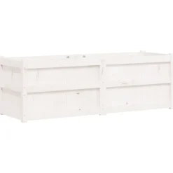 vidaXL Jardín-Jardinera madera maciza de 150x50x50 cm