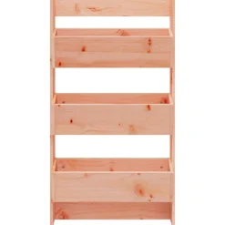 vidaXL Jardinera pared 3 niveles madera maciza Douglas 60x18,5x110 cm Douglas natural Hot