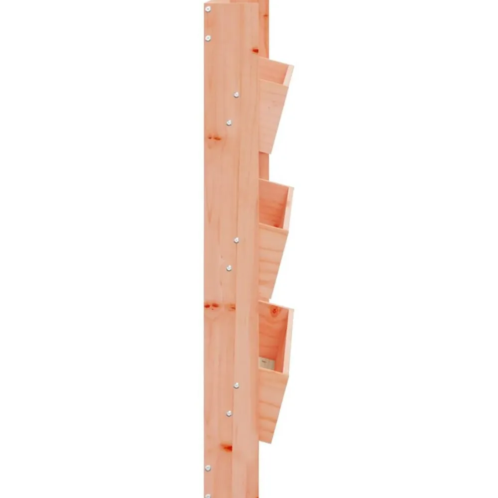 vidaXL Jardinera pared 3 niveles madera maciza Douglas 60x18,5x110 cm Douglas natural Hot