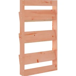 vidaXL Jardinera pared 3 niveles madera maciza Douglas 60x18,5x110 cm Douglas natural Hot