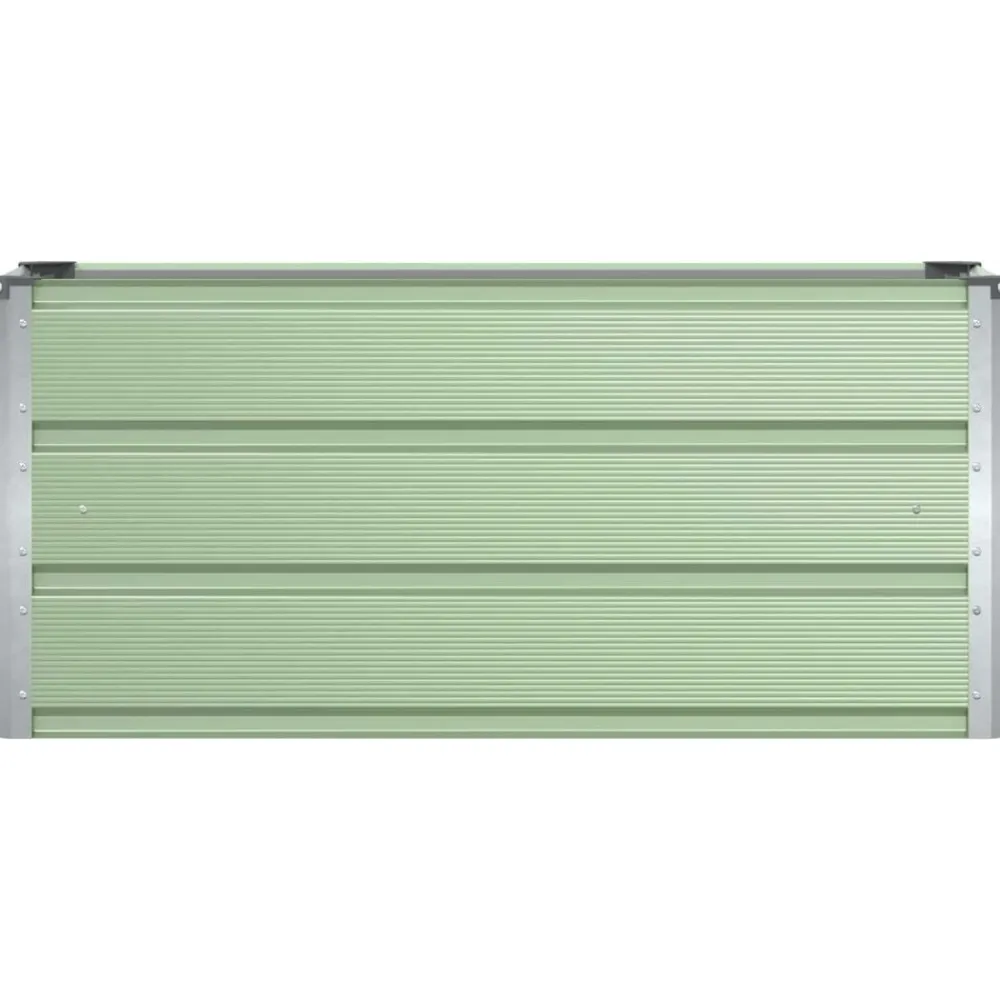 vidaXL Jardín-Jardinera 100 x 40 x 45 cm Acero
