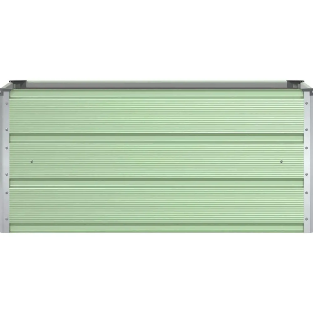 vidaXL Jardín-Jardinera 100 x 50 x 45 cm Acero Galvanizado