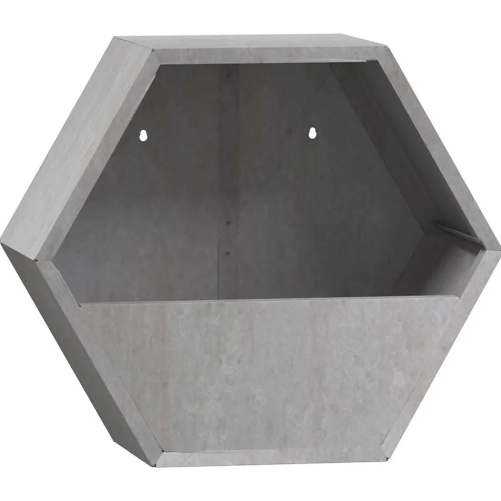 vidaXL Jardín-Jardineras de pared 2 uds acero corten oxidado 30x10x25 cm