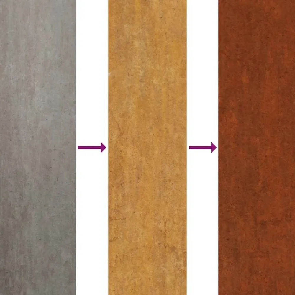vidaXL Jardín-Jardineras de pared 2 uds acero corten oxidado 30x10x25 cm