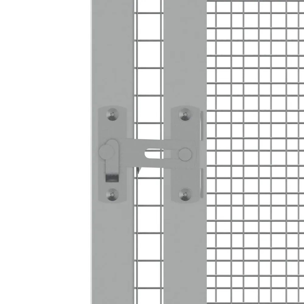 vidaXL Jaula de pájaros acero galvanizado 111x107x211,5 cm Antracita Best