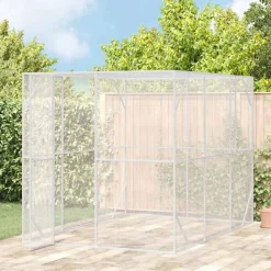 vidaXL Jaula para Aves Antracita 210 x 304 x 213 cm Acero Galvanizado Best