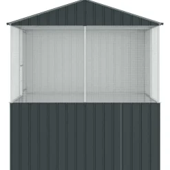 vidaXL Jaula para Aves Antracita 215 x 209 x 230 cm Acero Galvanizado Sale