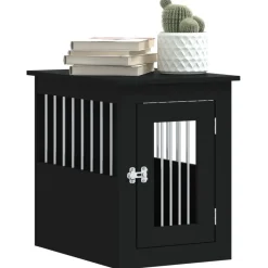 vidaXL Productos Para Mascotas-Jaula para perros madera de ingeniería 45x62x59 cm
