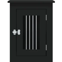 vidaXL Productos Para Mascotas-Jaula para perros madera de ingeniería 45x62x59 cm