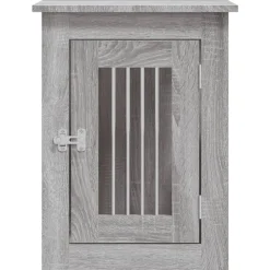 vidaXL Productos Para Mascotas-Jaula para perros madera de ingeniería 45x62x59 cm