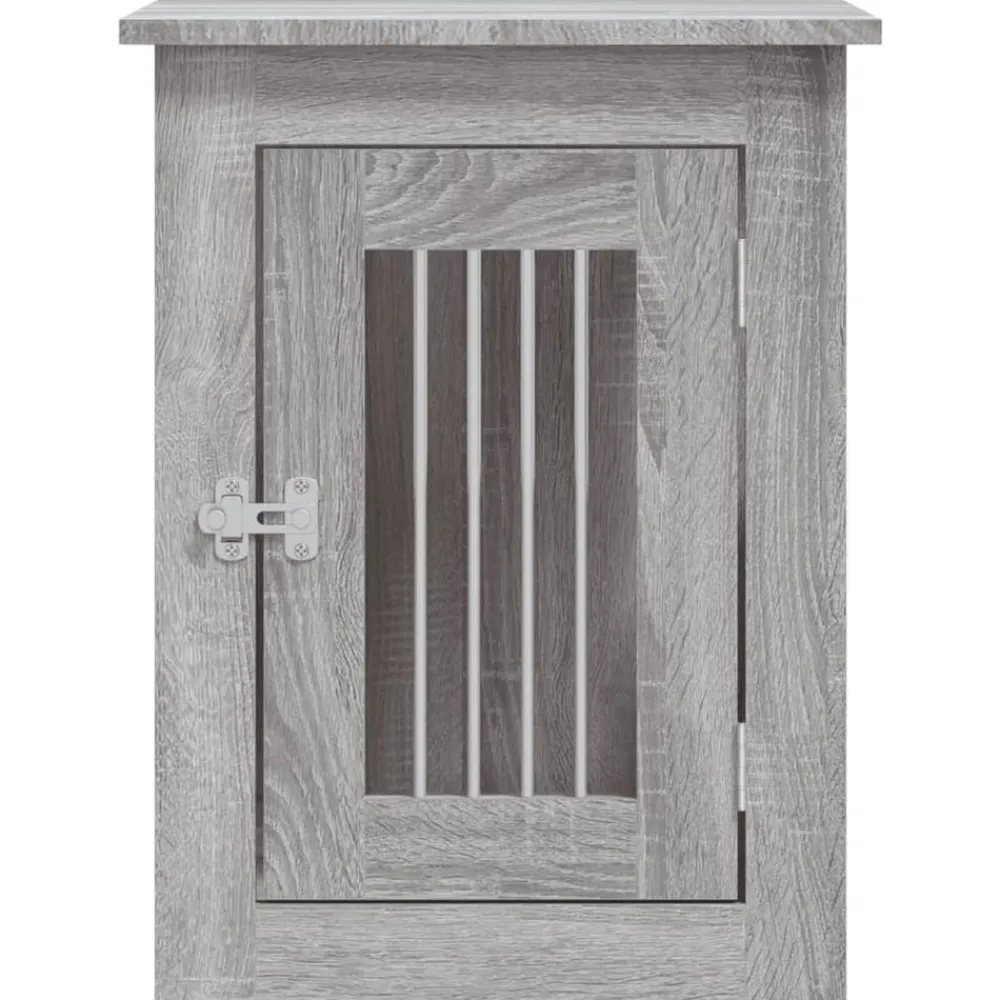 vidaXL Productos Para Mascotas-Jaula para perros madera de ingeniería 45x62x59 cm