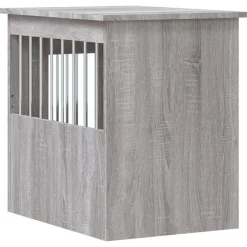 vidaXL Productos Para Mascotas-Jaula para perros madera de ingeniería 45x62x59 cm