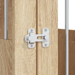 vidaXL Jaula para perros madera de ingeniería 45x62x59 cm Roble Sonoma