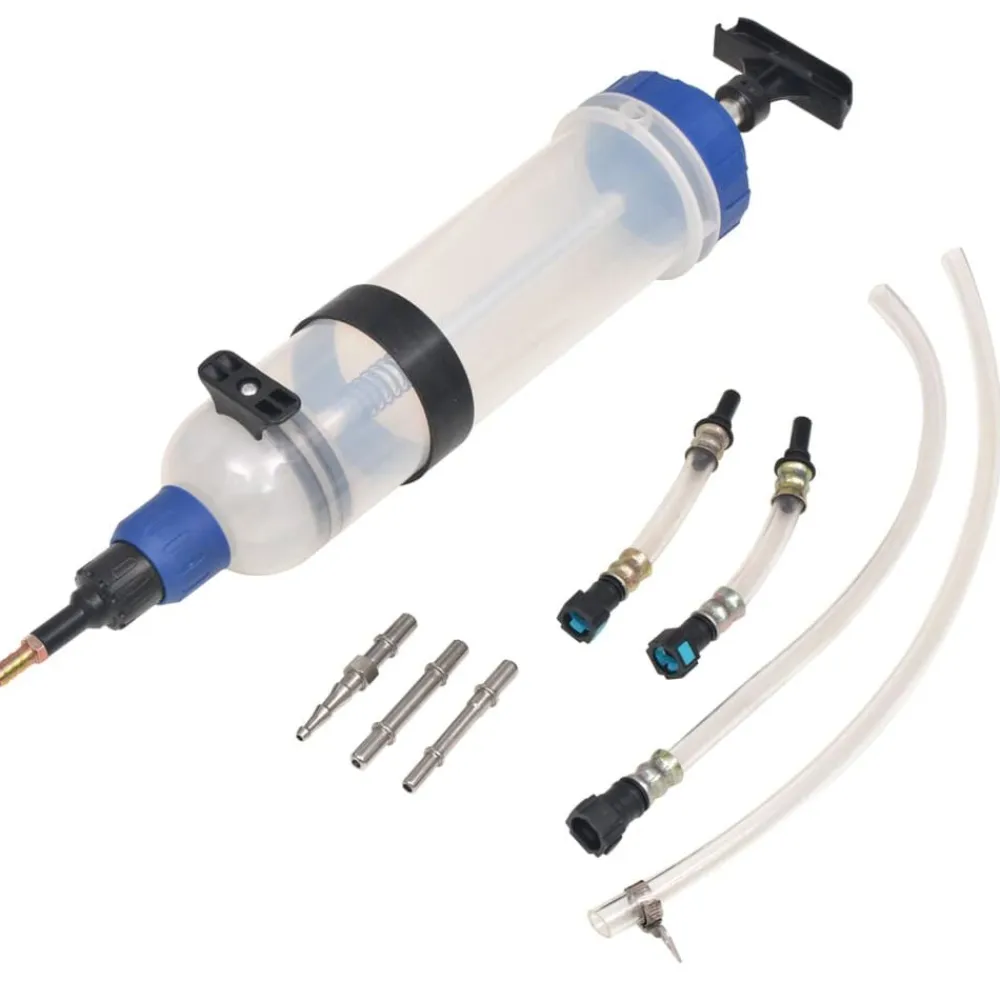 vidaXL Equipo & Herramientas De Taller-Jeringa extractora de gasolina o diésel 1500 ml