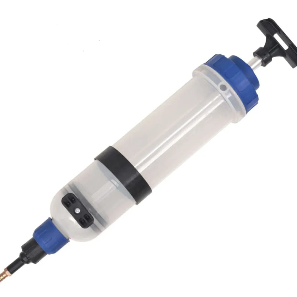 vidaXL Equipo & Herramientas De Taller-Jeringa extractora de gasolina o diésel 1500 ml