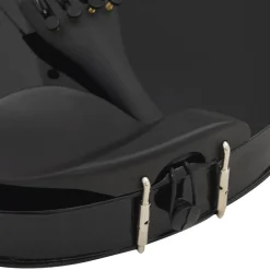 vidaXL Juego completo de violín con arco y mentonera 4/4 Negro Discount