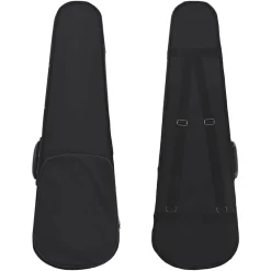 vidaXL Juego completo de violín con arco y barbada madera oscura 4/4 Marrón Online