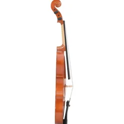 vidaXL Juego completo de violín con arco y barbada madera oscura 4/4 Marrón Online
