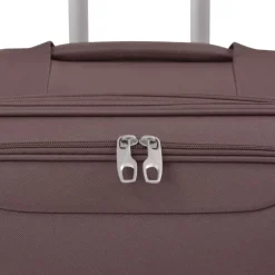 vidaXL Maletas Y Bolsos De Viaje-Juego de 3 maletas blandas color