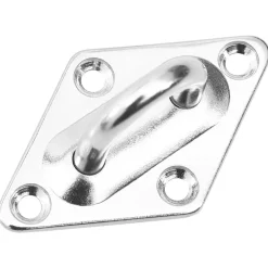 vidaXL Jardín-Juego de accesorios para toldo de vela 12 pzas acero inoxidable