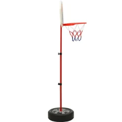 vidaXL Juguetes-Juego de baloncesto infantil ajustable 120 cm