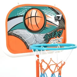 vidaXL Juego de baloncesto portátil ajustable 133-160 cm