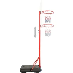 vidaXL Juego de baloncesto portátil ajustable 200-236 cm Discount