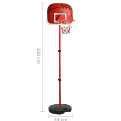 vidaXL Juego de baloncesto infantil ajustable 160 cm Online