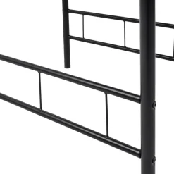 vidaXL Juego de barra de desayuno MDF Negro Clearance