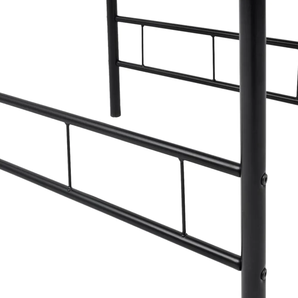vidaXL Juego de barra de desayuno MDF Negro Clearance