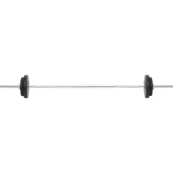 vidaXL Fitness Y Musculación-Juego de barras y pesas 30 kg