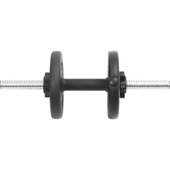 vidaXL Fitness Y Musculación-Juego de barras y pesas 30 kg