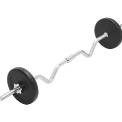 vidaXL Juego de barras y pesas 30 kg Sale