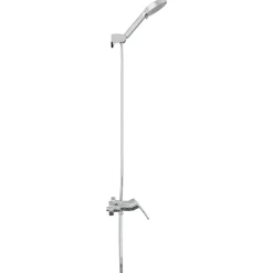 vidaXL Juego de Cabezal de Ducha G 1 / 2 pulgadas Cromado New