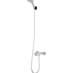 vidaXL Juego de Cabezal de Ducha G 1 / 2 pulgadas Cromado New