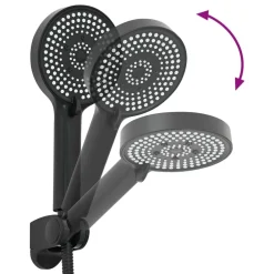 vidaXL Fontanería-Juego de Cabezal de Ducha G 1 / 2 pulgadas