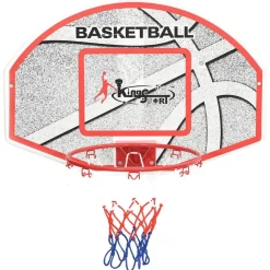 vidaXL Equipamiento Para Atletismo-Juego de canasta de baloncesto de pared 5 piezas 66x44,5 cm