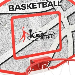 vidaXL Equipamiento Para Atletismo-Juego de canasta de baloncesto de pared 5 piezas 66x44,5 cm