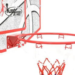 vidaXL Equipamiento Para Atletismo-Juego de canasta de baloncesto de pared 5 piezas 66x44,5 cm