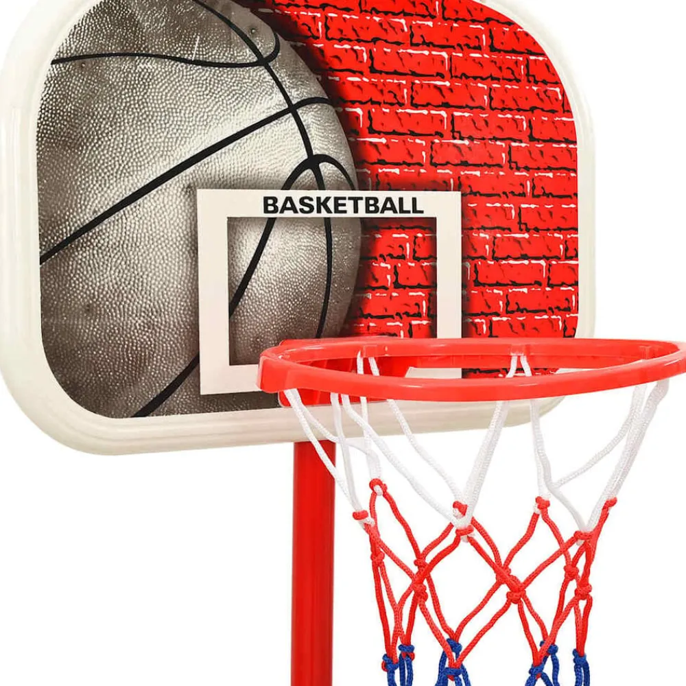 vidaXL Juego de canasta de baloncesto portátil ajustable 138,5-166 cm Hot