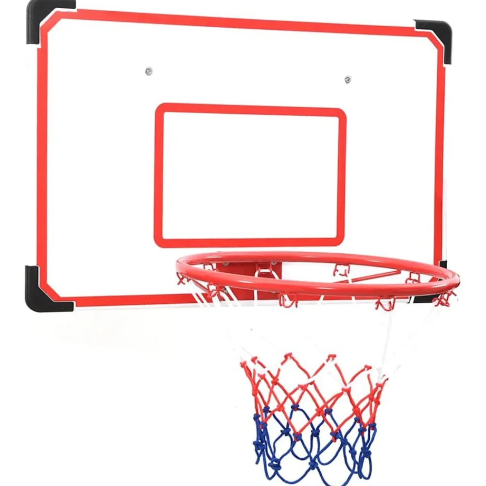 vidaXL Juego de canasta de baloncesto de pared 5 piezas Discount