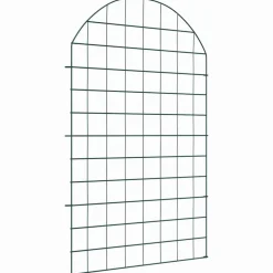 vidaXL Vallas De Jardín-Juego de Cercas para Estanque 8 pcs Verde 50 x 80 cm Acero