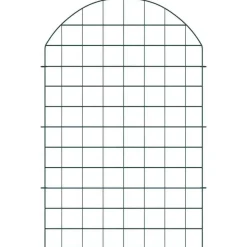 vidaXL Vallas De Jardín-Juego de Cercas para Estanque 8 pcs Verde 50 x 80 cm Acero