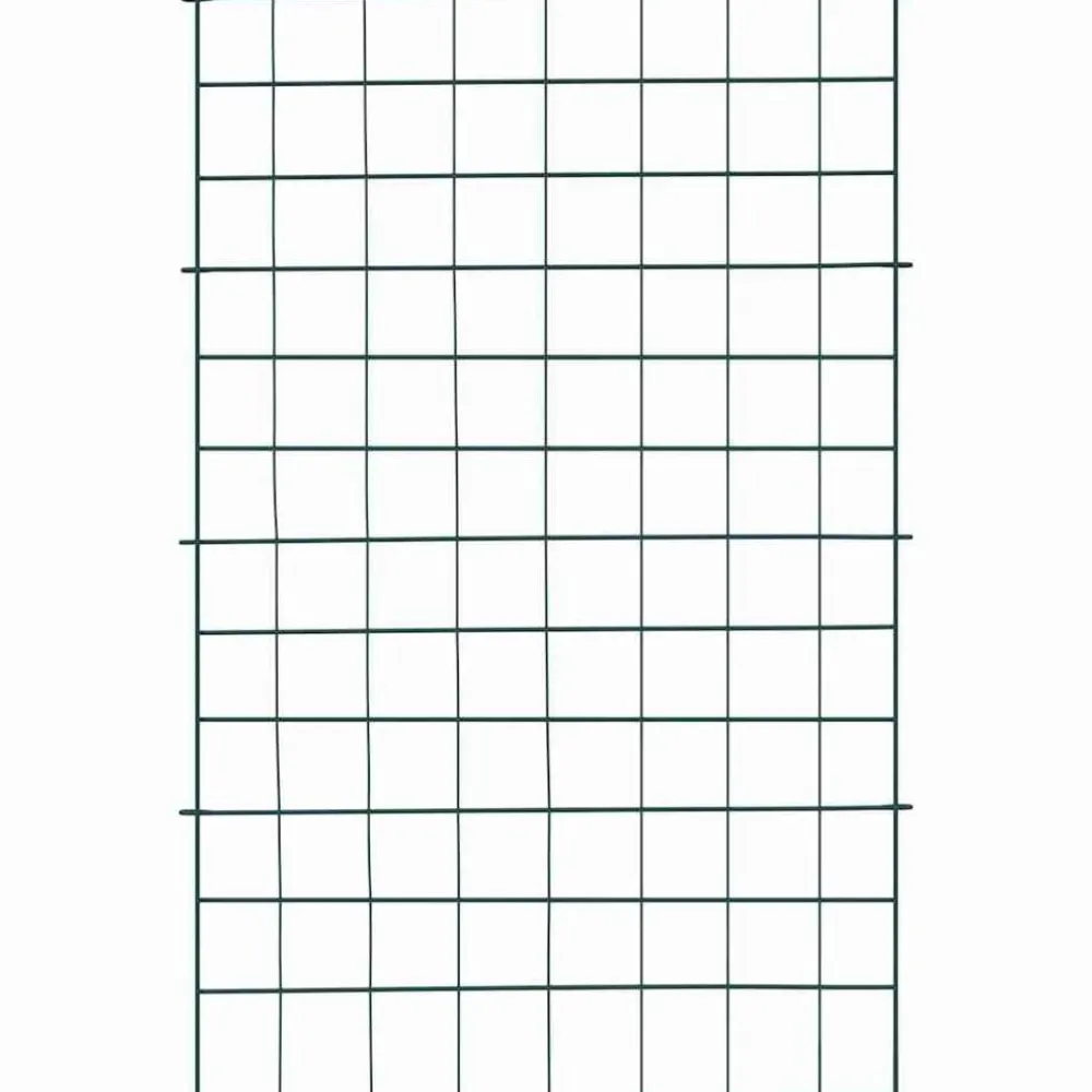 vidaXL Juego de Cercas para Estanque 8 pcs Verde 50 x 80 cm Acero Discount