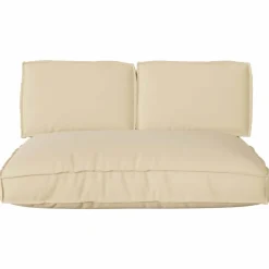 vidaXL Juego de Cojines 3 pcs Tela Oxford Beige Clearance