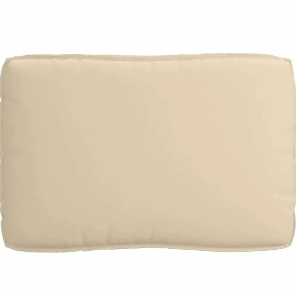vidaXL Juego de Cojines 3 pcs Tela Oxford Beige Clearance