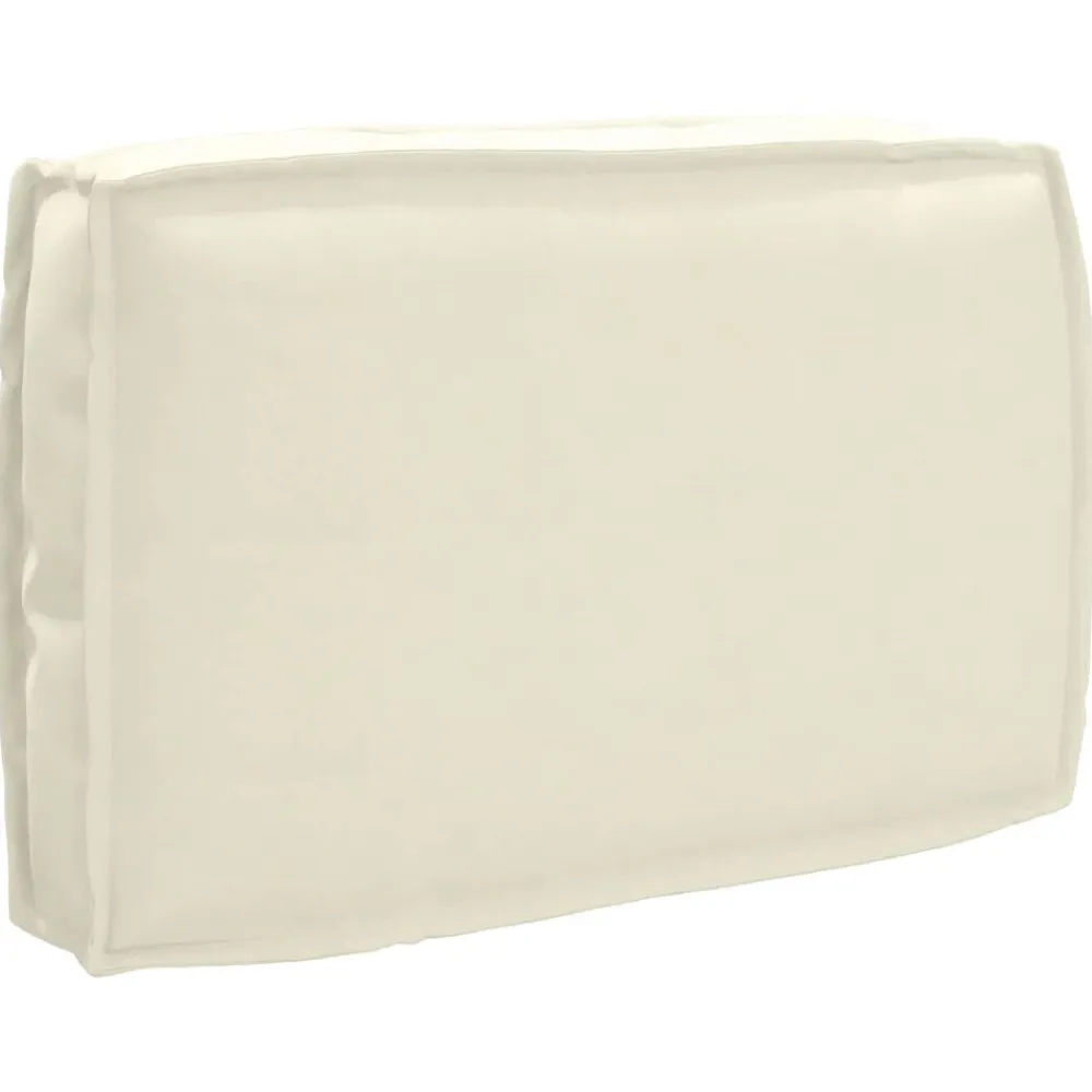vidaXL Juego de Cojines para Palets 2 pcs Tela Oxford Crema Hot