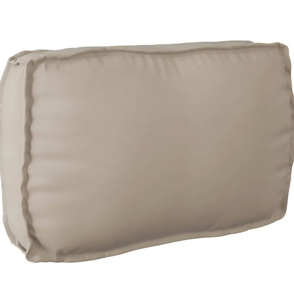 vidaXL Juego de Cojines para Palets 2 pcs Tela Oxford Taupé Clearance